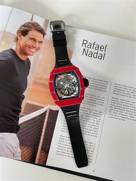 richard mille rafael nadal rm35-02|what watch does nadal wear.